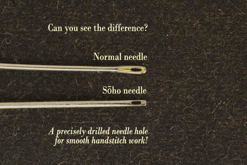 Sōho Hand Sewing Needles Short No 49 (Pack of 25 Needles) Studio